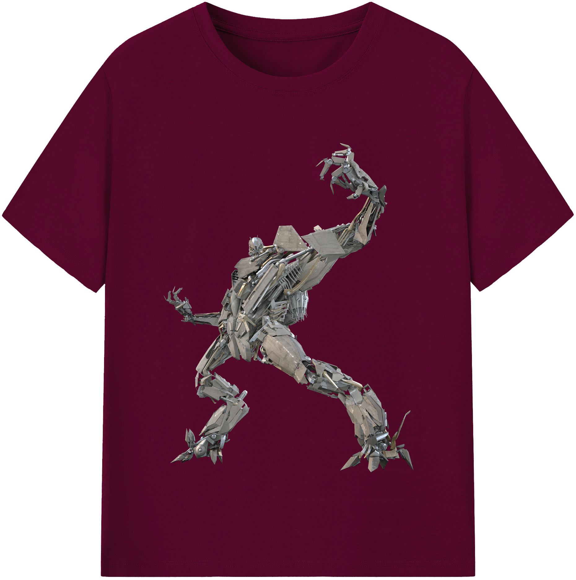 （画像用）  レディースカジュアルプリントTシャツ（綿100％）